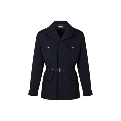 BALLY FW24 Куртки и пальто Мужской Синий