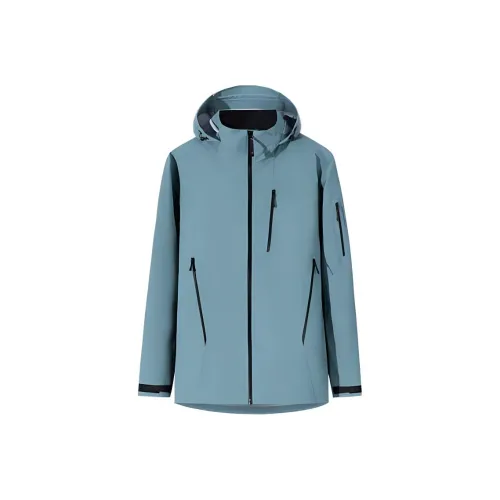 ANTA Водонепроницаемый и Ветрозащитный Ветровка Мужской Swallowtail Гора Синий