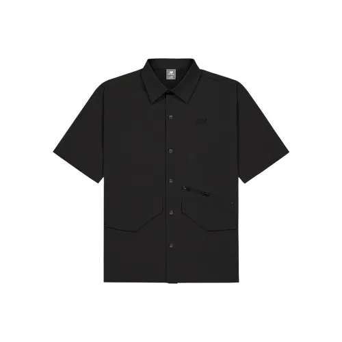 New Balance Мужские Черные Рубашки