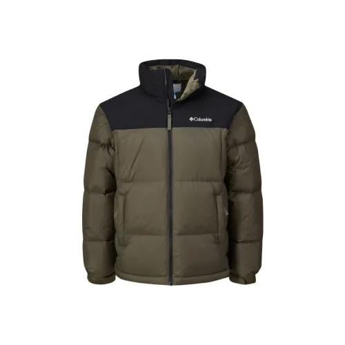 Columbia совместный бренд Army Green Мужские пуховики