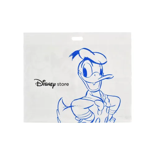 Disney Полиэтилен Сумка-тоут Сумка для покупок Сумка Большая Женская Белая