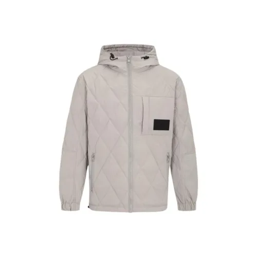 CALVIN KLEIN Пуховик Мужской Серый