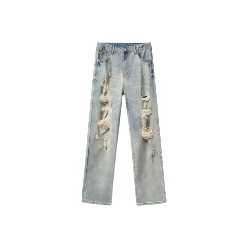 PILOTDRAGON Унисекс Джинсы