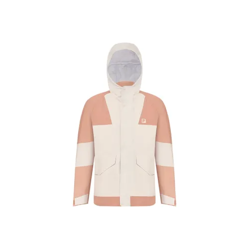 FILA Фитнес Hiking Outdoor Приключение Термический Водонепроницаемый Ветрозащитный Ветровка Unisex Light Бежевый хаки