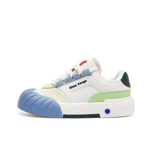 GLEE VERGE Slip-resistant Abrasion-resistant Lightweight MID Skateboarding Top Shoes Women's GLEE VERGE Противоскользящие Устойчивые к износу Легкие MID Скейтбординг Топ Кроссовки Женские