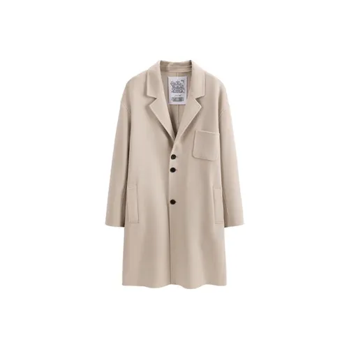 PEACEBIRD MEN x Daria Song Пальто Мужское Желтое