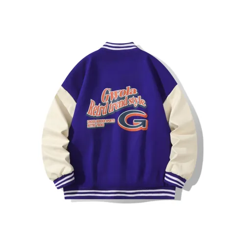 Gwola Бейсбольная куртка Унисекс Синий