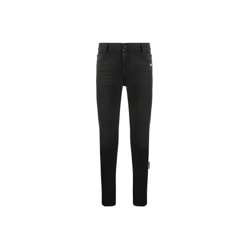 Off Белый FW20 Черный Мужские Джинсы