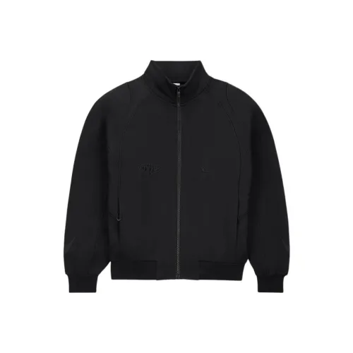 nike x Off Белый Куртки Пальто Версия для США Унисекс Черный