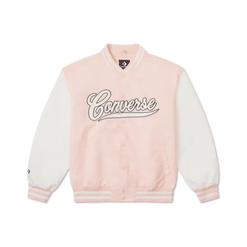 Конверс Бейсбольная куртка Унисекс Розовый