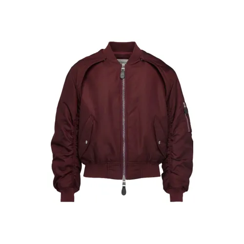 Alexander McQueen FW23 Куртки и Пальто Мужской Красный