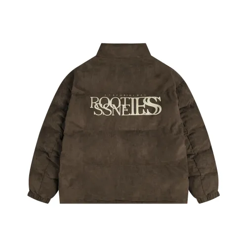 Atry Хлопковый пуховик Куртка National Trend Бренд Роскошная уличная мода Свободный крой Термический хлопковый пуховик Унисекс