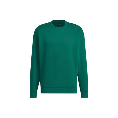 Adidas Зеленый Унисекс Свитшоты