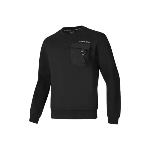 Skechers Comfort Sports Series Толстовка Мужская Углеродно-черная