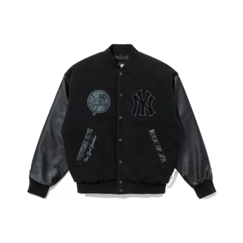 New Era Черный Унисекс Бейсбольные Джерси