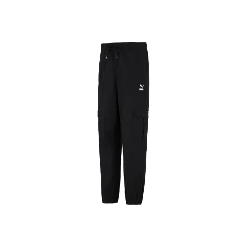 PUMA Черные Мужские Карго Брюки
