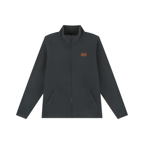 361° Wujie Бархат Feel Куртка Унисекс Спокойный Серый