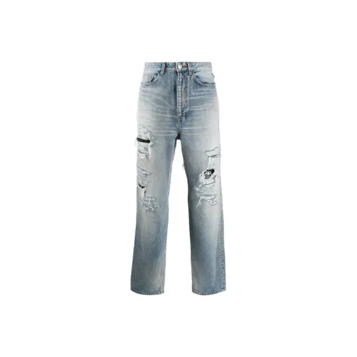 Balenciaga Blue Men's Jeans Баленсиага Синий Мужские Джинсы