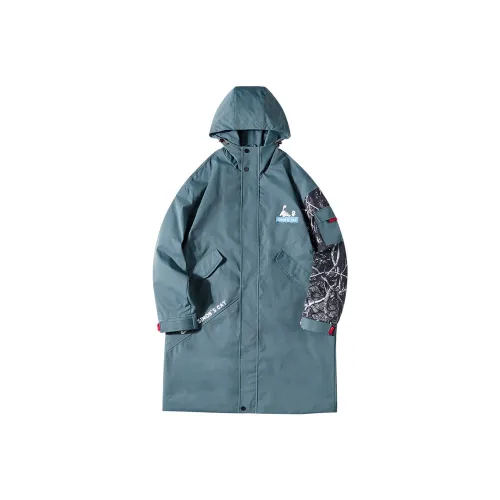 Eptison X Simon'S Cat Зеленый Унисекс Тренч