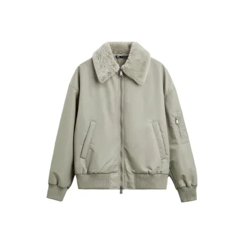 ZARA Ice White Мужские Куртки