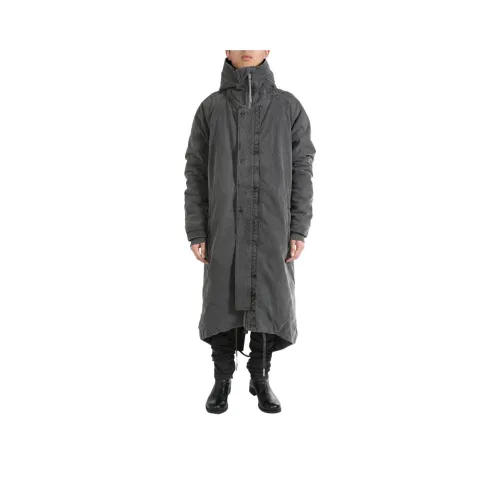 Boris Bidjan Saberi Пальто Мужское Серое