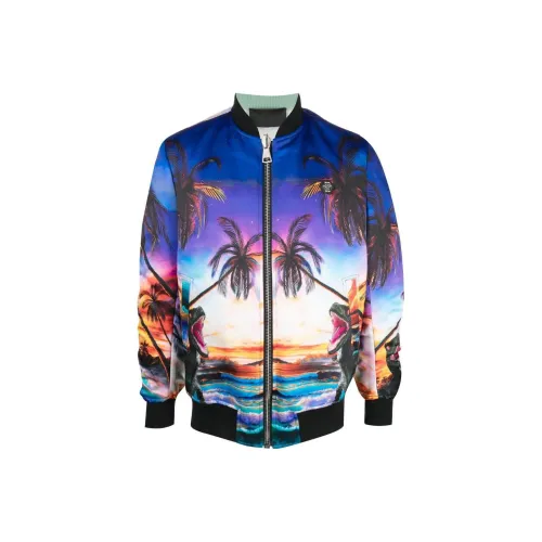 PHILIPP PLEIN FW23 Куртки и пальто Мужской Многоцветный