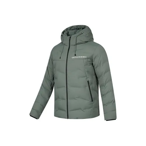 QIAODAN Пуховик Мужской Сосновый Зеленый