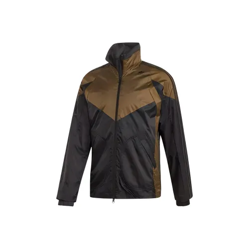 Adidas Куртки и Пальто Мужские Черный Оливковый