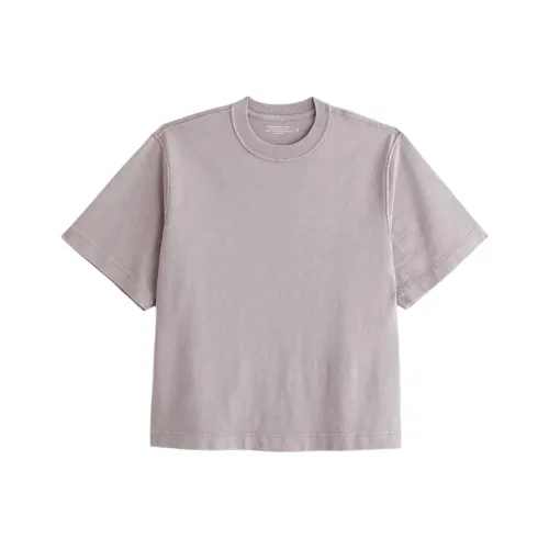 Abercrombie＆Fitch T-Shirt Мужской Светло-фиолетовый