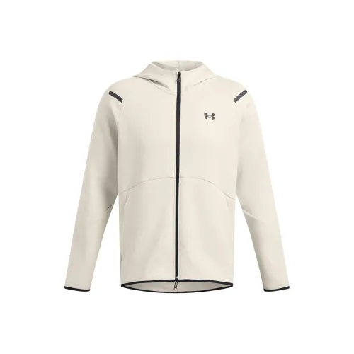 Under Armour Unstoppable UA Флис Full Zip Куртки и Пальто Мужской Белый Верх