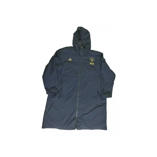 Adidas MANCHESTER UNITED THEATRE OF DREAMS Куртки и Пальто Унисекс Синий