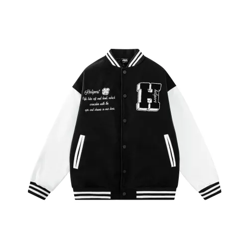 HELIPORT Бейсбольная куртка Унисекс Черный
