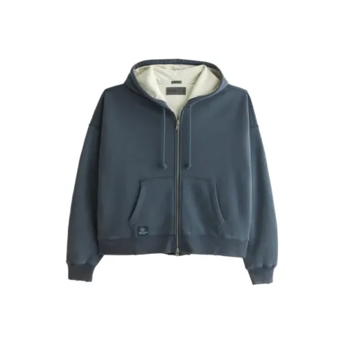 Abercrombie＆Fitch Толстовка Мужской Морской Синий