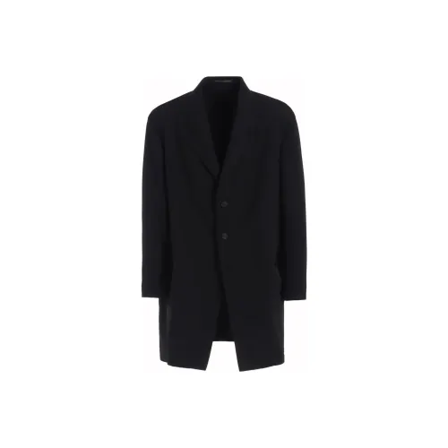 Yohji Yamamoto Pour Homme FW24 Куртки и Пальто Мужской Черный