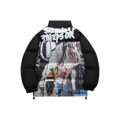 DNBH Черный Унисекс Пуховики