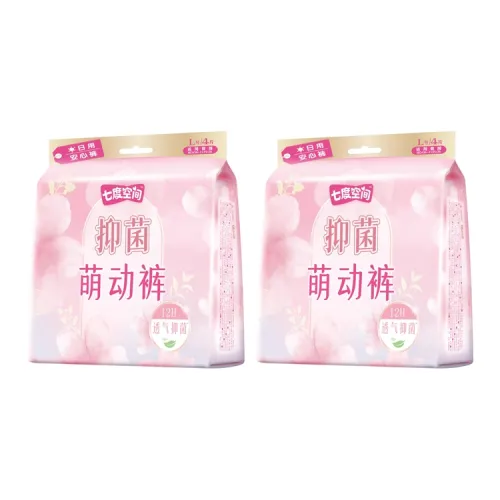 SPACE7 Удобные пижамные штаны с девичьим дизайном менструальных прокладок санітарные прокладки антибактериальный размер L 4 штуки сумка