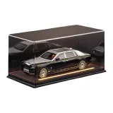 Призрачный [Черно-серебро] + Черная кожа Пыль Покрытие