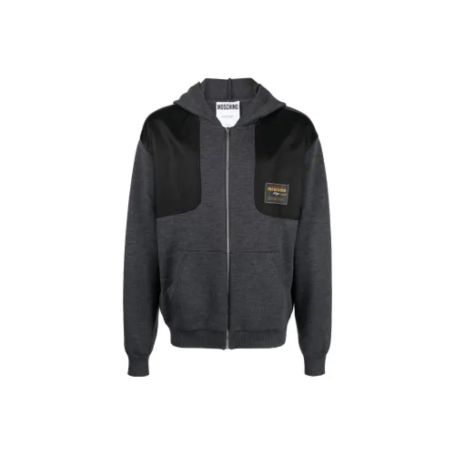 MOSCHINO Куртки и Пальто Мужской Темно-Серый