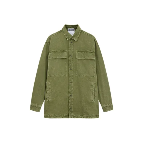 MOSCHINO Куртки и Пальто Мужской Зеленый