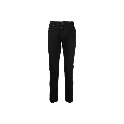 Off Белый SS21 Черный Мужской Джинсы