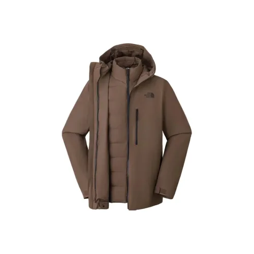 THE NORTH FACE Urban Exploration Водонепроницаемый и Ветрозащитный для сохранения тепла Ветровка Мужской Дымчатый Коричневый