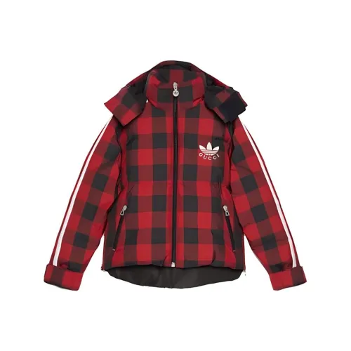 GUCCI X ADIDAS Originals Куртки и Пальто Мужской Красный