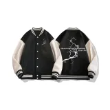 Черный (Y Буква и Молния Логотип на груди _Y Большие буквы Молния Логотип на спине)