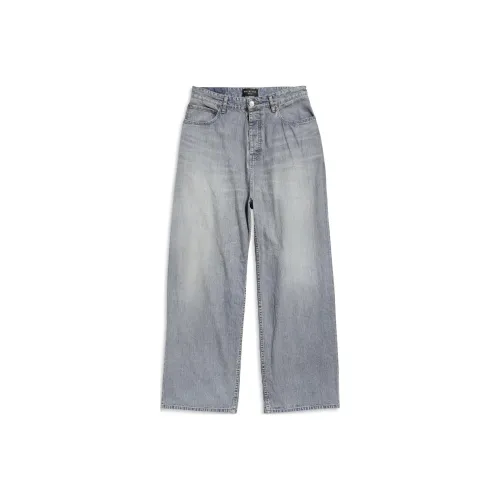 Balenciaga Джинсы Свободного кроя Мужские Серые