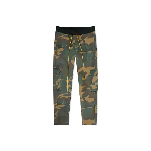 RHUDE Зеленый камуфляж Мужские Карго Брюки