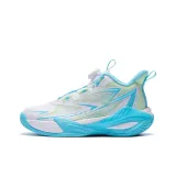 Белый/Небесно-синий/Аква/Лаймово-зеленый