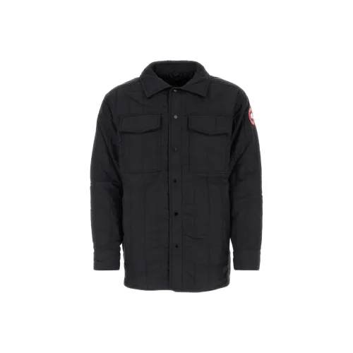 Canada Goose Мужские Черные Пуховики