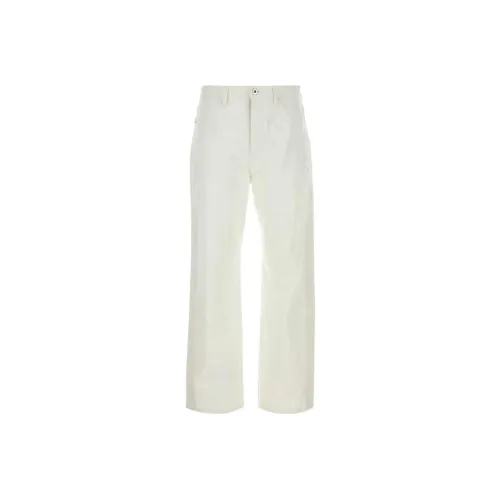 JIL SANDER Белый Мужской Джинсы