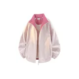 Бежевый, фиолетовый [подкладка, многоцветный]