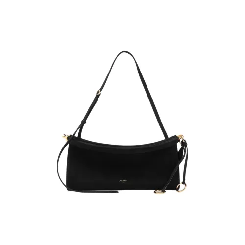 Alaia Замша Телячья кожа Сумка на плечо Средний Женские Черный